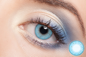 Water Blue Contact Lens