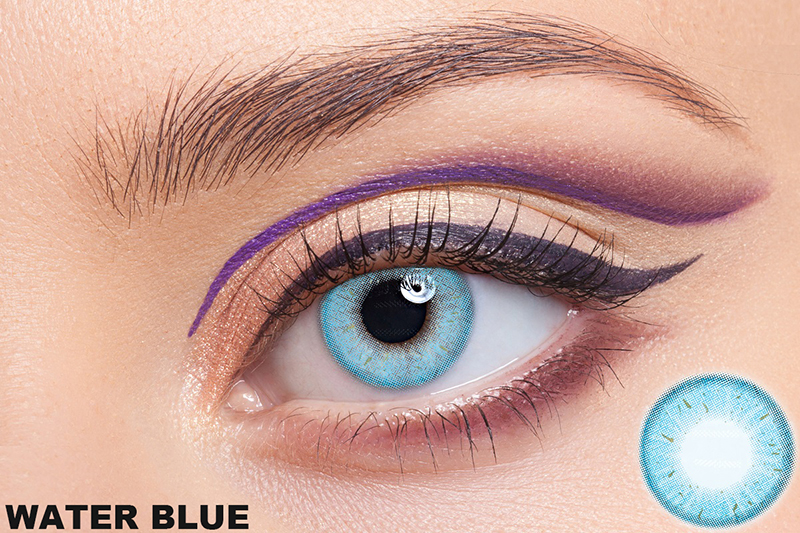Water Blue Contact Lens