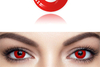 Pure Red Cosplay Contact Lens