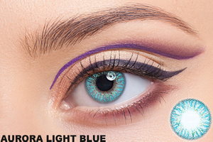 Aurora Light Blue Contact Lens